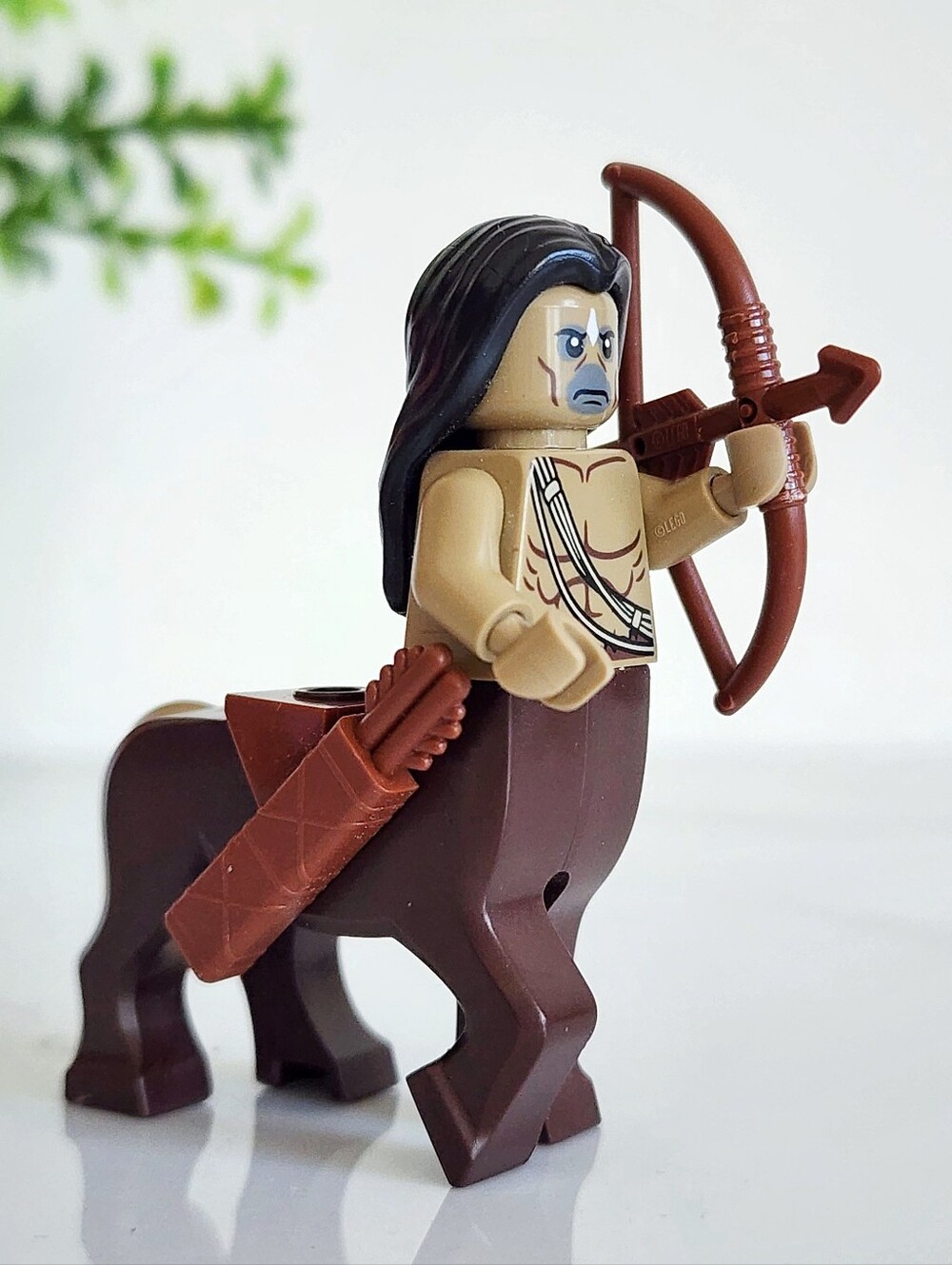 🏹 Rare Authentic LEGO Harry Potter Centaur Minifigure w/Bow & Quiver Horse 2019